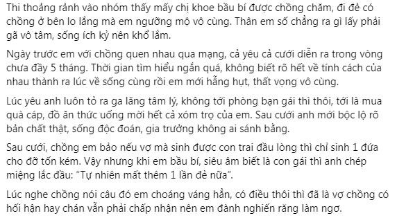 Đẻ mổ tốn tiền, chồng cho vợ ăn cơm muối vừng cả tháng De mo ton tien, chong cho vo an com muoi vung ca thang