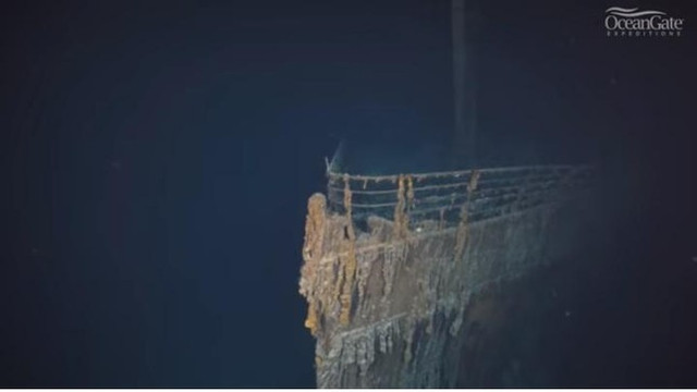Thước phim nét chưa từng có về xác tàu Titanic Thuoc phim net chua tung co ve xac tau Titanic