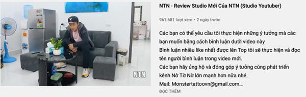 NTN Vlogs lại tuyên bố 'giải nghệ' sau 7 năm làm YouTuber - Hình 4 NTN Vlogs lai tuyen bo 'giai nghe' sau 7 nam lam YouTuber-Hinh-4