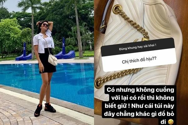 H'Hen Niê để mặc chị gái giặt chiếc túi 2000 USD như giặt giẻ lau - Hình 5 H'Hen Nie de mac chi gai giat chiec tui 2000 USD nhu giat gie lau-Hinh-5