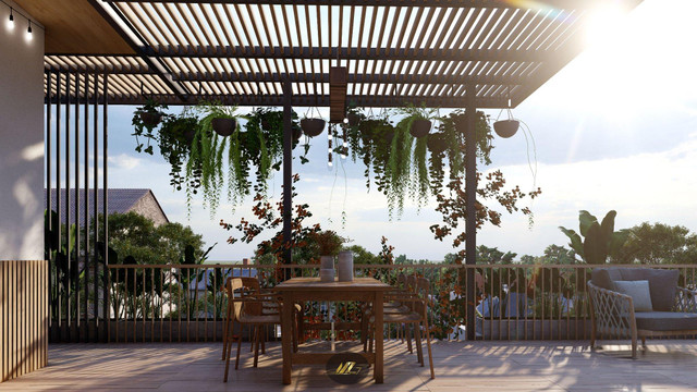 Nhà 4 tầng đẹp đến mê hoặc, vườn nướng BBQ rộng thênh thang giữa trời - Hình 58 Nha 4 tang dep den me hoac, vuon nuong BBQ rong thenh thang giua troi-Hinh-58