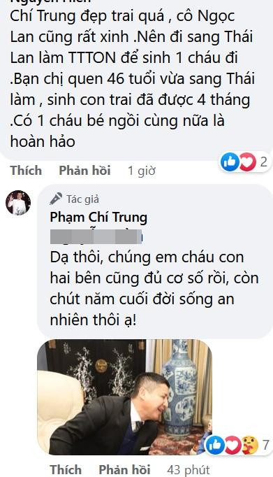 Chí Trung nói gì khi được khuyên có con với người tình Á hậu? - Hình 2 Chi Trung noi gi khi duoc khuyen co con voi nguoi tinh A hau?-Hinh-2