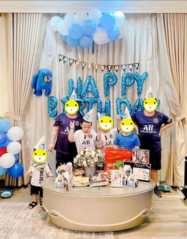 Ly Kute tổ chức sinh nhật con trai, nói 5 chữ lay động trái tim - Hình 3 Ly Kute to chuc sinh nhat con trai, noi 5 chu lay dong trai tim-Hinh-3