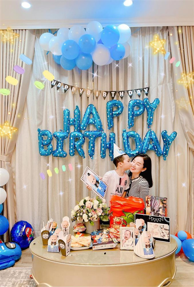 Ly Kute tổ chức sinh nhật con trai, nói 5 chữ lay động trái tim Ly Kute to chuc sinh nhat con trai, noi 5 chu lay dong trai tim