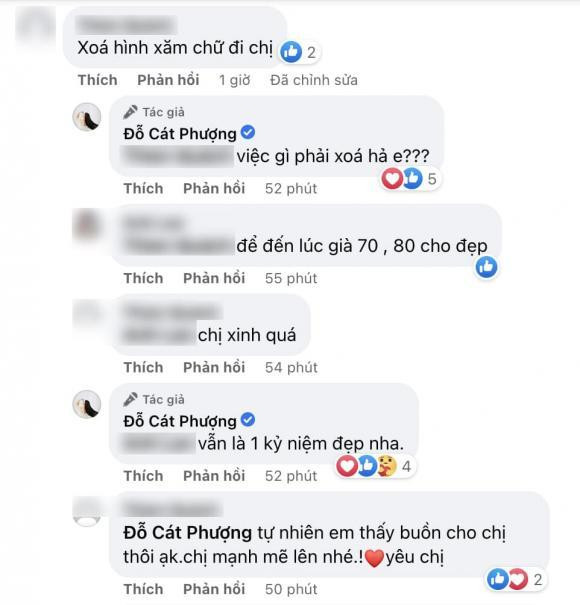 Được khuyên xóa hình xăm Kiều Minh Tuấn, Cát Phượng nói gì? - Hình 2 Duoc khuyen xoa hinh xam Kieu Minh Tuan, Cat Phuong noi gi?-Hinh-2