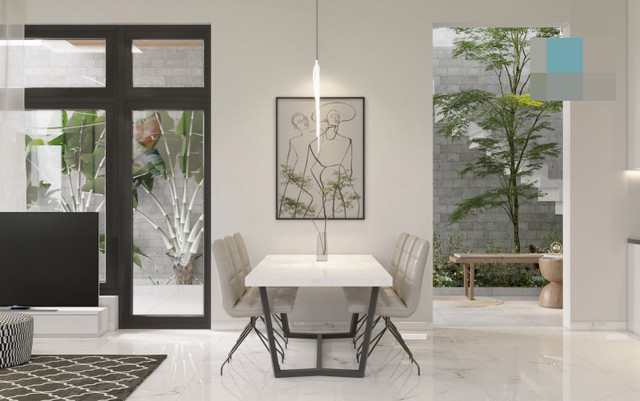 Nhà 2 tầng hiện đại thiết kế không gian mở - Hình 4 Nha 2 tang hien dai thiet ke khong gian mo-Hinh-4