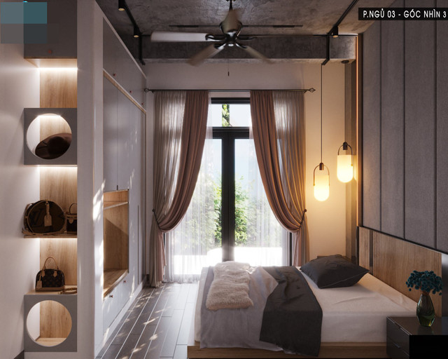 Nhà phố mê đắm mọi ánh nhìn, mặt tiền mang sắc màu nghệ thuật - Hình 16 Nha pho me dam moi anh nhin, mat tien mang sac mau nghe thuat-Hinh-16