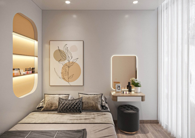 Kiến trúc sư biến căn hộ 1,5 phòng thành căn 3 phòng ngủ - Hình 6 Kien truc su bien can ho 1,5 phong thanh can 3 phong ngu-Hinh-6