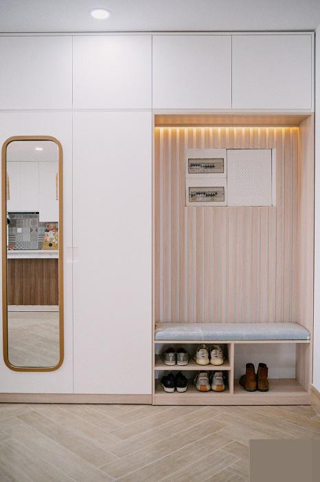 Căn hộ 121m2 mang dấu ấn Tropical dùng các vật liệu mộc mạc - Hình 6 Can ho 121m2 mang dau an Tropical dung cac vat lieu moc mac-Hinh-6