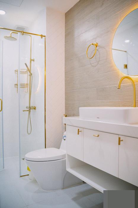 Căn hộ 121m2 mang dấu ấn Tropical dùng các vật liệu mộc mạc - Hình 12 Can ho 121m2 mang dau an Tropical dung cac vat lieu moc mac-Hinh-12