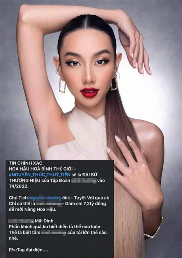 Rộ tin Thùy Tiên ký hợp đồng "bẩn" 7,2 tỷ - Hình 3 Ro tin Thuy Tien ky hop dong