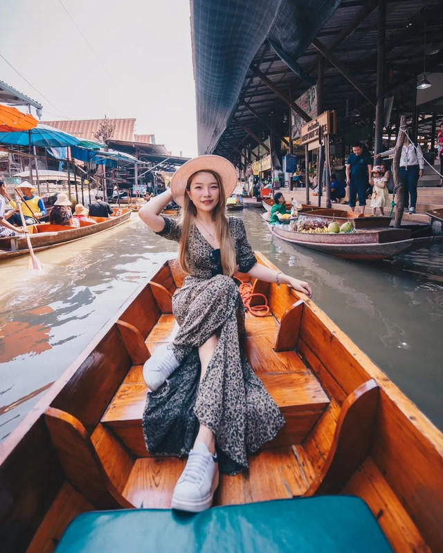 5 khu chợ nổi gần Bangkok 5 khu cho noi gan Bangkok