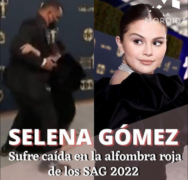 Selena Gomez 'quê độ' vì cú ngã tung giày trên thảm đỏ - Hình 3 Selena Gomez 'que do' vi cu nga tung giay tren tham do-Hinh-3