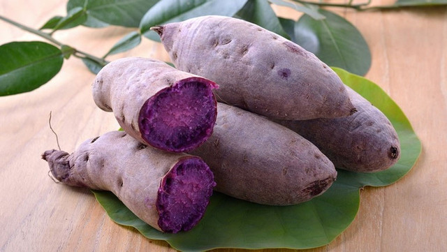 Kinh ngạc lợi ích ít biết của khoai lang tím Kinh ngac loi ich it biet cua khoai lang tim