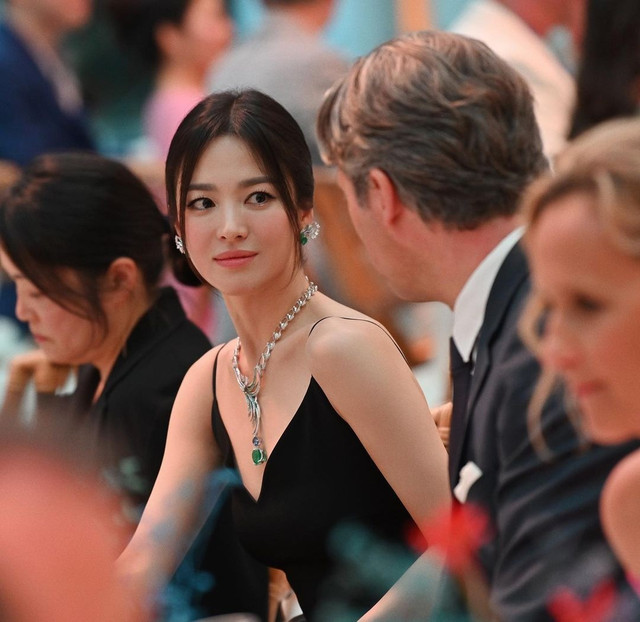 Song Hye Kyo ở show thời trang Song Hye Kyo o show thoi trang
