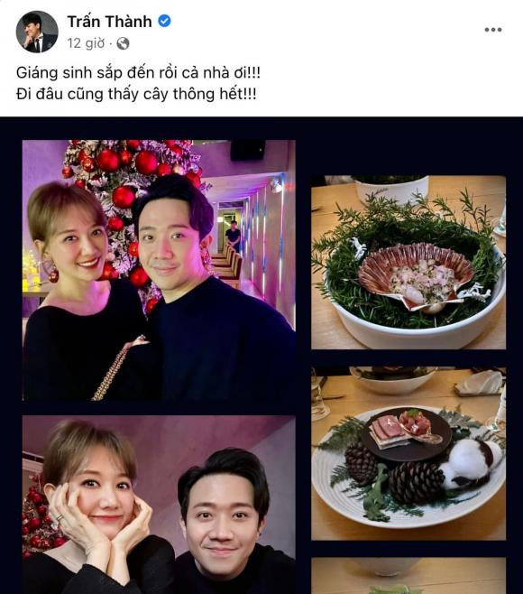 Trấn Thành khoe ảnh cùng Hari Won, fan trêu: "Chắc lại ghép ảnh" Tran Thanh khoe anh cung Hari Won, fan treu: