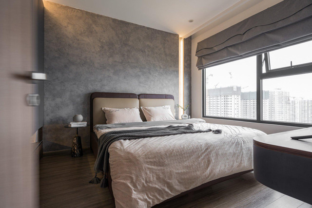 Căn hộ hiện đại, sử dụng dày đặc các hệ tủ nhưng vẫn thoáng - Hình 15 Can ho hien dai, su dung day dac cac he tu nhung van thoang-Hinh-15