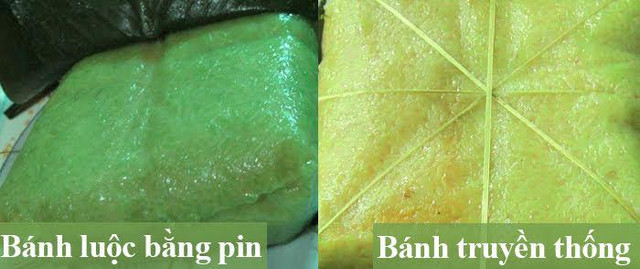 Mẹo hay nhận biết bánh chưng "luộc pin" gây độc hại nếu ăn nhầm - Hình 3 Meo hay nhan biet banh chung