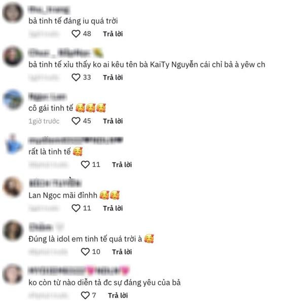 Lan Ngọc ứng xử tinh tế khi fan gọi tên mình - Hình 4 Lan Ngoc ung xu tinh te khi fan goi ten minh-Hinh-4