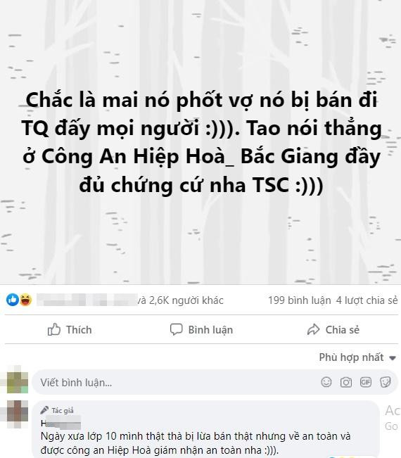Vợ Tráng Sĩ Cường bị lừa bán sang Trung Quốc - Hình 6 Vo Trang Si Cuong bi lua ban sang Trung Quoc-Hinh-6