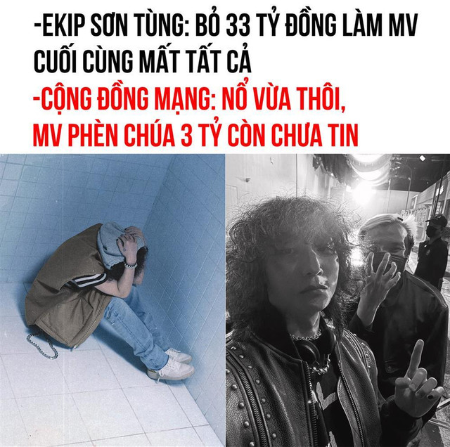 MV nhảy lầu của Sơn Tùng giá 33 tỷ, dân mạng mắng: "Nổ quá" - Hình 3 MV nhay lau cua Son Tung gia 33 ty, dan mang mang: