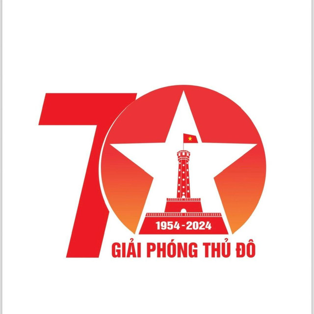 Hà Nội có logo mới kỷ niệm 70 năm Ngày Giải phóng Thủ đô Ha Noi co logo moi ky niem 70 nam Ngay Giai phong Thu do