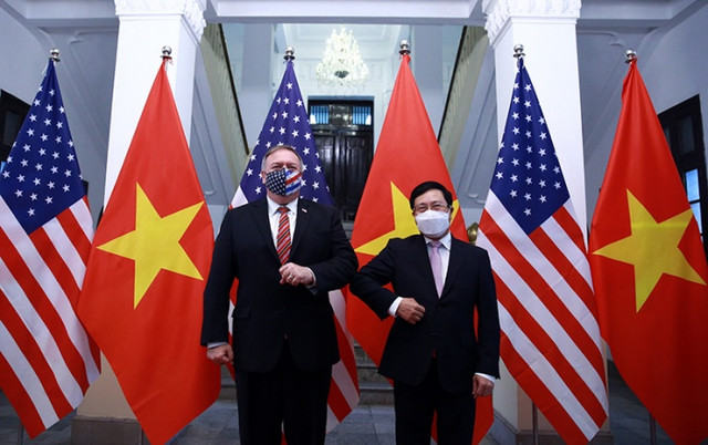 Ngoại trưởng Mỹ Pompeo: Hoa Kỳ ủng hộ Việt Nam mạnh, độc lập, thịnh vượng Ngoai truong My Pompeo: Hoa Ky ung ho Viet Nam manh, doc lap, thinh vuong