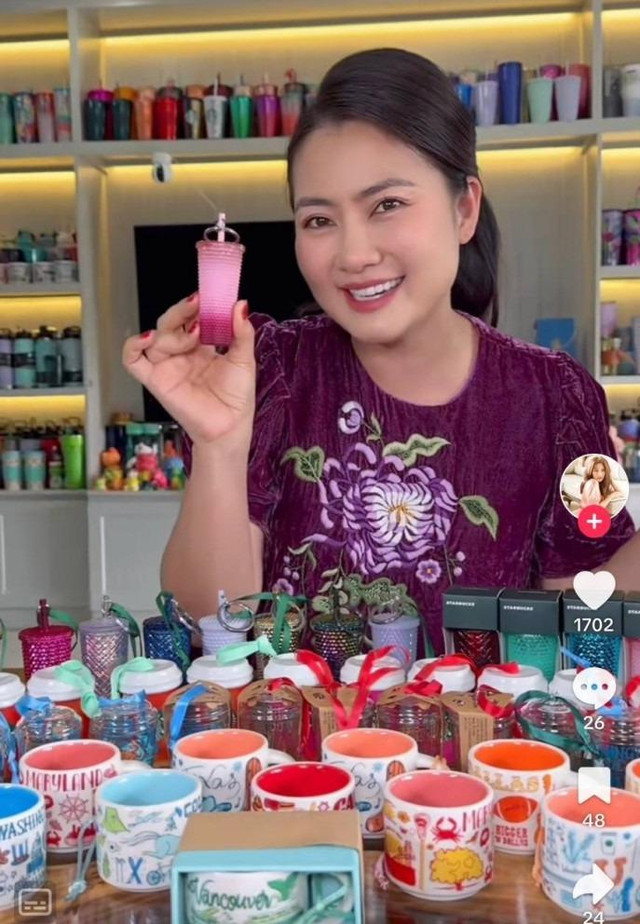 Thú sưu tầm ly, cốc độc đáo của diễn viên Ngọc Lan - Hình 4 Thu suu tam ly, coc doc dao cua dien vien Ngoc Lan-Hinh-4