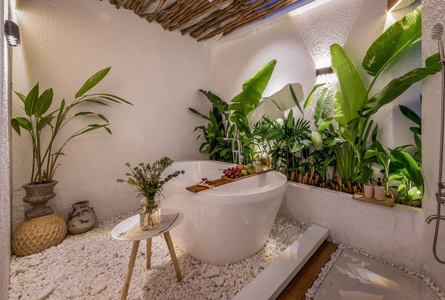 Khu vườn resort, phòng tắm 'nghìn sao' giữa lưng chừng trời ở TP.HCM - Hình 2 Khu vuon resort, phong tam 'nghin sao' giua lung chung troi o TP.HCM-Hinh-2