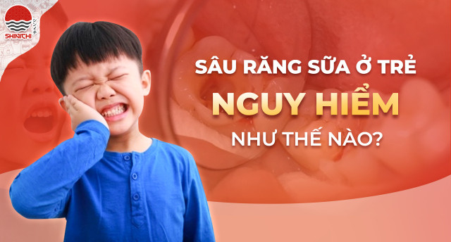 Sâu răng sữa ở trẻ nguy hiểm đến mức nào? Sau rang sua o tre nguy hiem den muc nao?