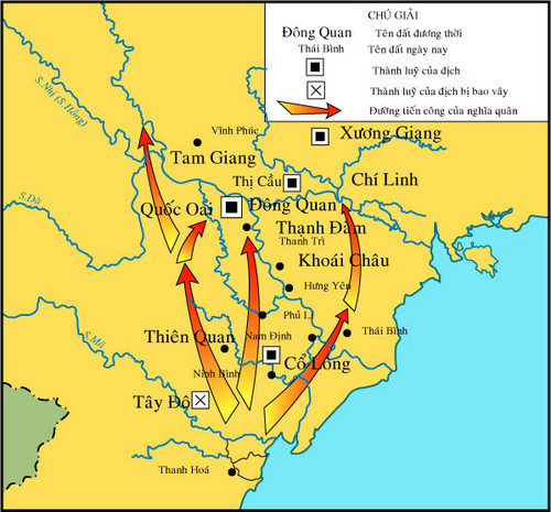 Vương Thông chỉ huy 10 vạn quân Minh đối đầu Lê Lợi - Hình 2 Vuong Thong chi huy 10 van quan Minh doi dau Le Loi-Hinh-2