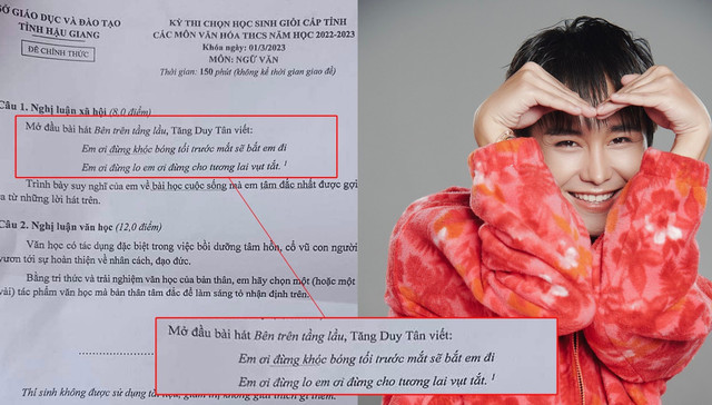 Tranh cãi đưa 'Bên trên tầng lầu' vào đề thi môn Ngữ văn Tranh cai dua 'Ben tren tang lau' vao de thi mon Ngu van