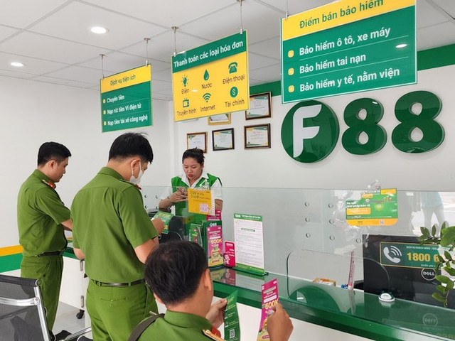 Công an Cần Thơ đồng loạt kiểm tra 13 chi nhánh F88 Cong an Can Tho dong loat kiem tra 13 chi nhanh F88