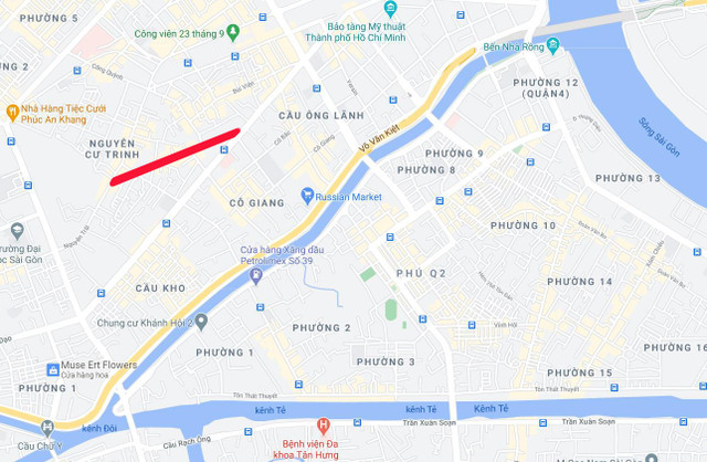 Phong tỏa con hẻm ở quận 1 do ca nghi mắc Covid-19 - Hình 2 Phong toa con hem o quan 1 do ca nghi mac Covid-19-Hinh-2