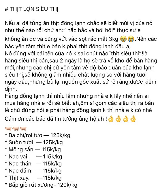 Thịt lợn 'thải' siêu thị cháy hàng, muốn mua đặt trước cả tuần - Hình 2 Thit lon 'thai' sieu thi chay hang, muon mua dat truoc ca tuan-Hinh-2