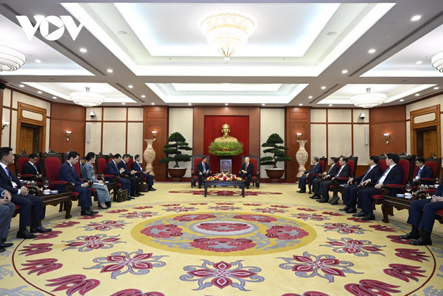 Tổng Bí thư: Tiếp tục giữ gìn, vun đắp cho mối quan hệ Việt Nam - Campuchia - Hình 3 Tong Bi thu: Tiep tuc giu gin, vun dap cho moi quan he Viet Nam - Campuchia-Hinh-3