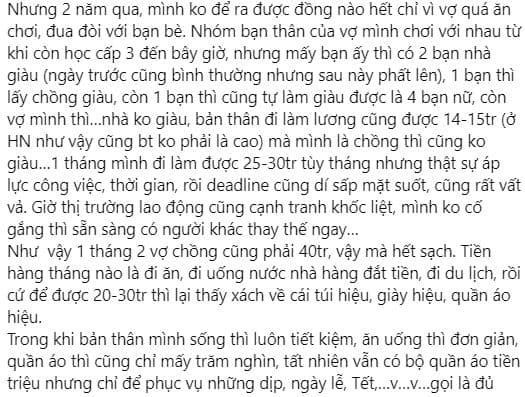 Vợ chồng mới cưới tổng thu nhập 40 triệu/tháng vẫn hết sạch Vo chong moi cuoi tong thu nhap 40 trieu/thang van het sach