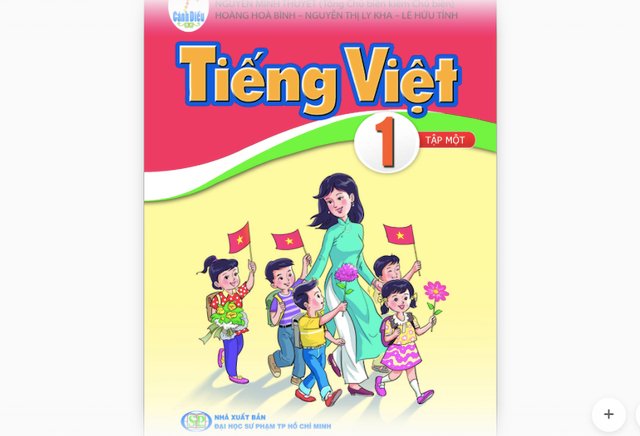 Chỉnh sửa, thay thế một số nội dung sách Tiếng Việt lớp 1 Cánh Diều Chinh sua, thay the mot so noi dung sach Tieng Viet lop 1 Canh Dieu