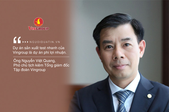 Vingroup khẳng định không thu lợi từ 25 triệu bộ xét nghiệm Covid-19 - Hình 2 Vingroup khang dinh khong thu loi tu 25 trieu bo xet nghiem Covid-19-Hinh-2