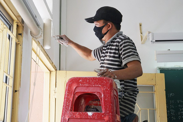 Trường học sẵn sàng đón học sinh Truong hoc san sang don hoc sinh