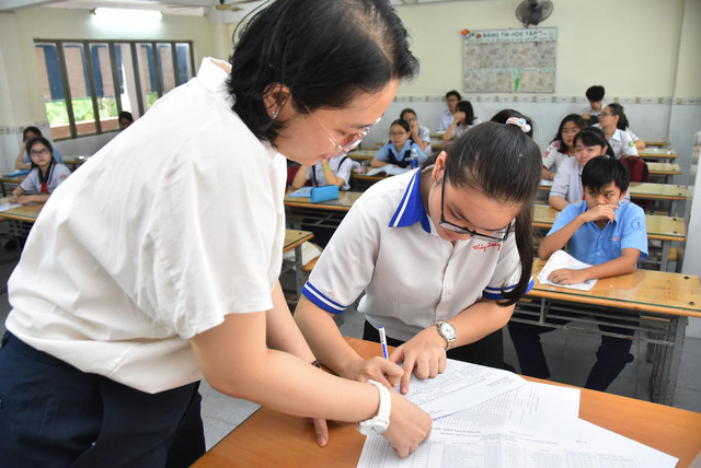 Thi tuyển sinh lớp 10: Lưu ý để đạt điểm cao các môn Thi tuyen sinh lop 10: Luu y de dat diem cao cac mon