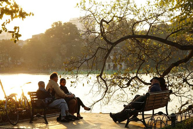 Miền Bắc ấm dần, trưa chiều trời hửng nắng Mien Bac am dan, trua chieu troi hung nang