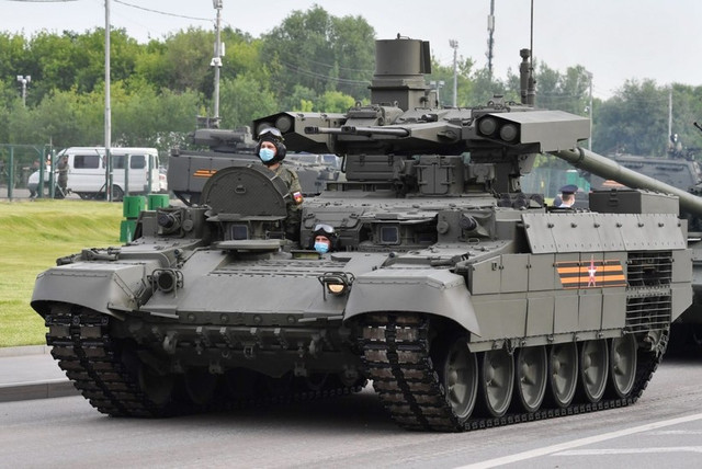 Thiết giáp "kẻ hủy diệt" BMPT của Nga bị UAV Ukraine hạ gục Thiet giap