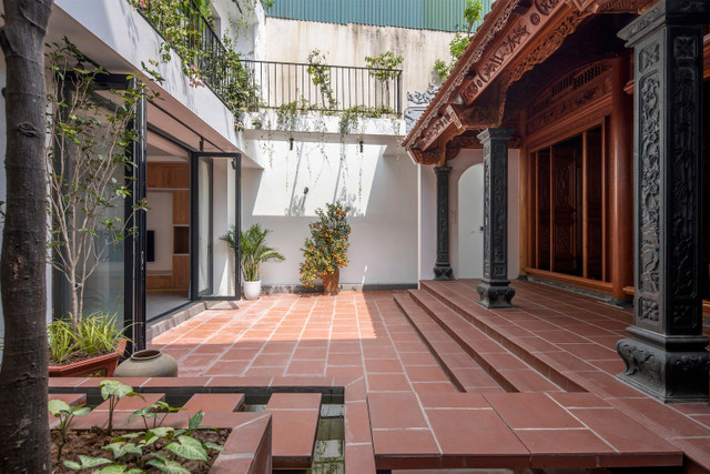 Vẻ đẹp ấn tượng ngôi nhà kết hợp giữa hiện đại và truyền thống - Hình 2 Ve dep an tuong ngoi nha ket hop giua hien dai va truyen thong-Hinh-2