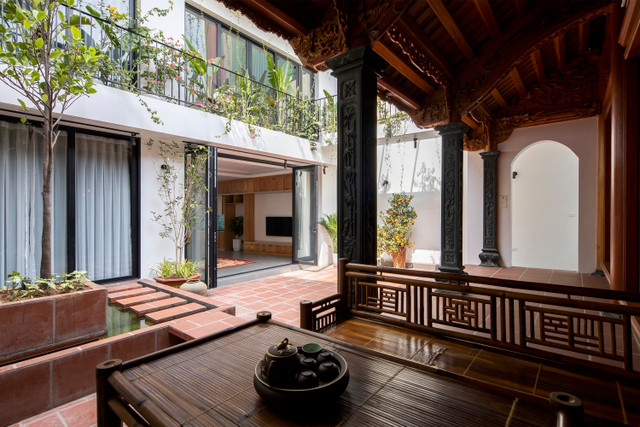 Vẻ đẹp ấn tượng ngôi nhà kết hợp giữa hiện đại và truyền thống - Hình 5 Ve dep an tuong ngoi nha ket hop giua hien dai va truyen thong-Hinh-5