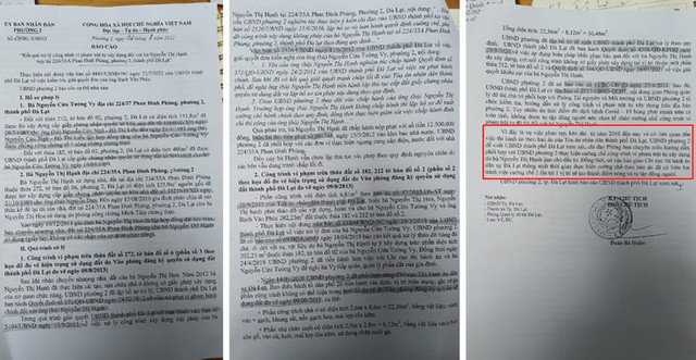 Lâm Đồng: 9 năm chờ thi hành án vì vướng công trình trái phép - Hình 3 Lam Dong: 9 nam cho thi hanh an vi vuong cong trinh trai phep-Hinh-3
