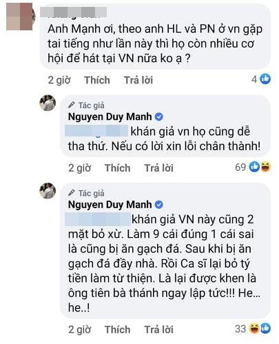 Duy Mạnh: "Khán giả tha thứ nếu Hoài Linh, Phi Nhung xin lỗi chân thành" - Hình 3 Duy Manh: