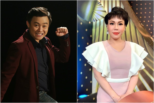 Việt Hương hết hồn khi nam đồng nghiệp "mê" ông xã mình Viet Huong het hon khi nam dong nghiep