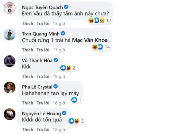 Mạc Văn Khoa hài hước cosplay Đen Vâu phong cách "cây nhà lá vườn" - Hình 3 Mac Van Khoa hai huoc cosplay Den Vau phong cach