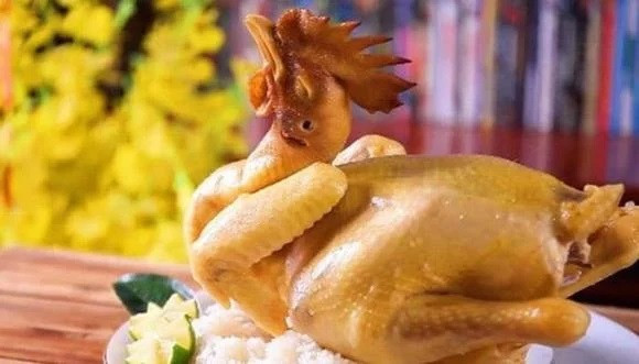Khoe ảnh mâm gà cúng, cô gái khiến dân tình ngao ngán Khoe anh mam ga cung, co gai khien dan tinh ngao ngan